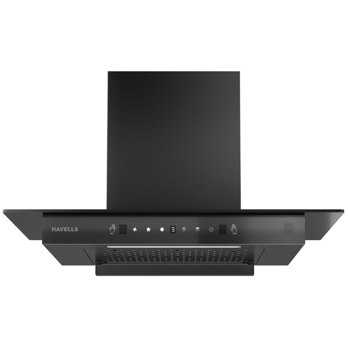 Havells Altair 90 cm T Shape Filterless Auto Clean Wall Mounted Chimney (GHKCNBFK0)