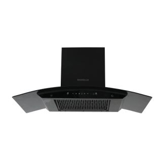 Havells Cleva 90 cm Curved BLDC Filterless Auto Clean Wall Mounted Chimney (GHKCNCBK90)