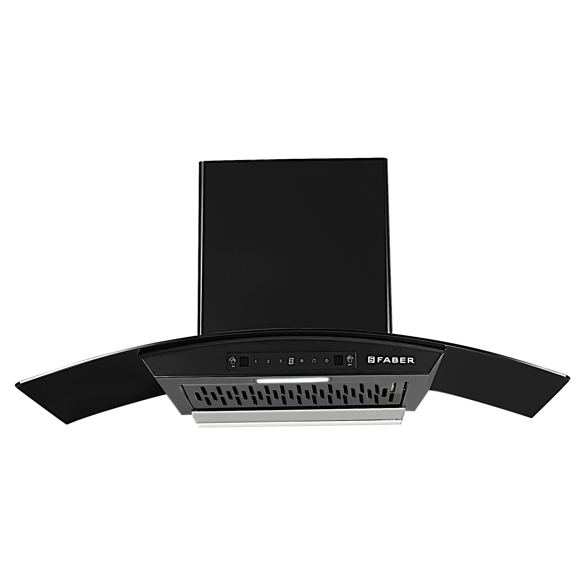 Faber Zest 90 cm Auto Clean Filterless Wall Mounted Chimney (Black)